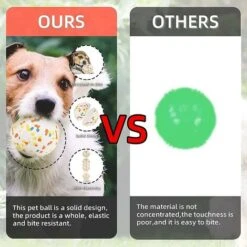 Palla Per Cani, Palla Giocattolo Per Cani, Giocattolo Per Cani Indistruttibile, Intelligenza Giocattolo Per Cani, Regalo Giocattolo Per Cani -Cibi per cani in Italia 76873090 3