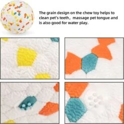 Palla Per Cani, Palla Giocattolo Per Cani, Giocattolo Per Cani Indistruttibile, Intelligenza Giocattolo Per Cani, Regalo Giocattolo Per Cani -Cibi per cani in Italia 76873090 4