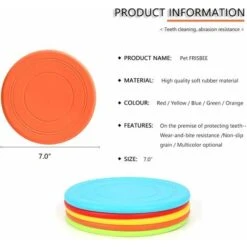 5 Pacchetti Di Cani Frisbee, Cane Flying Disk Cucciolo Volantino Giocattolo Addestramento Giocattoli Interattivi 10 5 Pacchetti Di Cani Frisbee, Cane Flying Disk Cucciolo Volantino Giocattolo Addestramento Giocattoli Interattivi -Cibi per cani in Italia 76873629 4
