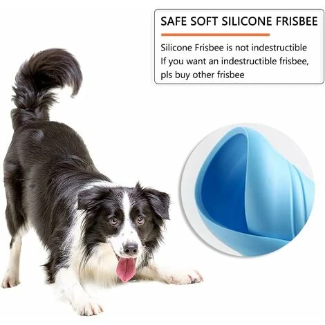 5 Pacchetti Di Cani Frisbee, Cane Flying Disk Cucciolo Volantino Giocattolo Addestramento Giocattoli Interattivi 7 5 Pacchetti Di Cani Frisbee, Cane Flying Disk Cucciolo Volantino Giocattolo Addestramento Giocattoli Interattivi - immagine 5