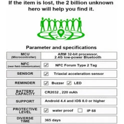 Mini Dispositivo Di Localizzazione Bluetooth GPS Tracker Smart Tag Impermeabile Dog Pet Finder Localizzatore Localizzatore Chiave Di Allarme Tag Di Allarme Anti-perso (nero, Per Android) 10 Mini Dispositivo Di Localizzazione Bluetooth GPS Tracker Smart Tag Impermeabile Dog Pet Finder Localizzatore Localizzatore Chiave Di Allarme Tag Di Allarme Anti-perso (nero, Per Android) -Cibi per cani in Italia 77487965 4