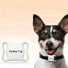 Mini Dispositivo Di Localizzazione Bluetooth GPS Tracker Smart Tag Impermeabile Dog Pet Finder Localizzatore Localizzatore Chiave Di Allarme Tag Di Allarme Anti-perso (bianco, Per Android) -Cibi per cani in Italia 77488291 1