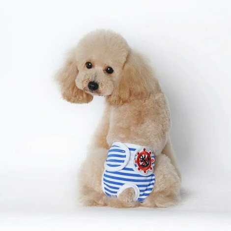 Pantaloni Fisiologici Riutilizzabili In Cotone Per Animali Domestici Motivo A Strisce Pannolini Lavabili Per Animali Domestici Pantaloni Regolabili Per Mestruazioni Forniture Per Animali Domestici Per 5 Pantaloni Fisiologici Riutilizzabili In Cotone Per Animali Domestici Motivo A Strisce Pannolini Lavabili Per Animali Domestici Pantaloni Regolabili Per Mestruazioni Forniture Per Animali Domestici Per - immagine 3