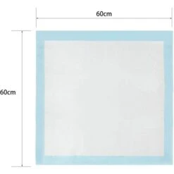 TAPPETINI 100 IGIENICI PER CANI MISURE 60 60 CM ASSORBENTI PER ANIMALI DOMESTICI -Cibi per cani in Italia 78027898 4