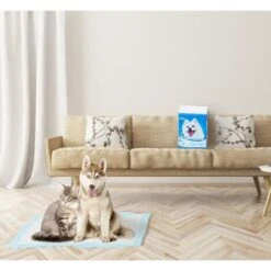 TAPPETINI 100 IGIENICI PER CANI MISURE 60 40CM ASSORBENTI PER ANIMALI DOMESTICI -Cibi per cani in Italia 78027900 4