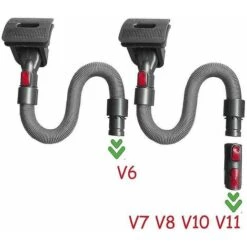 Per Dyson V15 Pet Hair Brush Grooming Tool Tubo Di Prolunga Flessibile 10 Per Dyson V15 Pet Hair Brush Grooming Tool Tubo Di Prolunga Flessibile -Cibi per cani in Italia 79171438 4