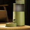 Alimentatore Intelligente Per Animali Domestici 2.5L Dispenser Di Cibo Per Cani E Gatti Con Controllo Remoto APP Di Alimentazione Automatica Regolare Di Grande Capacità (verde) -Cibi per cani in Italia 79171448 1