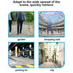 Localizzatore GPS Intelligente Impermeabile Per Animali Domestici Mini Localizzatore GPS Localizzatore BT Anti-smarrimento Collare Di Localizzazione Per Cani Gatto Posizionamento Localizzazione (bianc -Cibi per cani in Italia 79171535 4