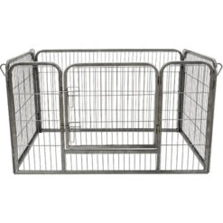 Recinto Per Cuccioli, Forma Quadrata - Recinto Per Cani, Box Per Cani, Gabbia Per Cani -Cibi per cani in Italia 8008180 5