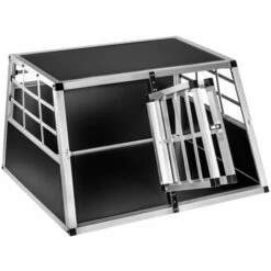 Box Doppio Da Trasporto Per Cani - Box Cani - 89 X 69 X 50 Cm -Cibi per cani in Italia 8008710 3