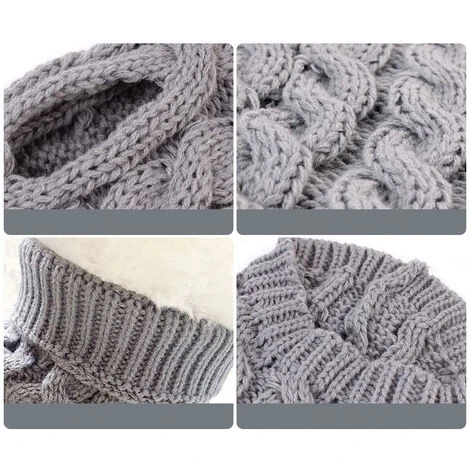 Vestito Per Cane Maglione Invernale Caldo Dolcevita Taglia Piccola Cucciolo XXS 5 Vestito Per Cane Maglione Invernale Caldo Dolcevita Taglia Piccola Cucciolo XXS - immagine 3