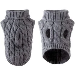 Vestito Per Cane Maglione Invernale Caldo Dolcevita Taglia Piccola Cucciolo XXS 11 Vestito Per Cane Maglione Invernale Caldo Dolcevita Taglia Piccola Cucciolo XXS -Cibi per cani in Italia 80250511 5