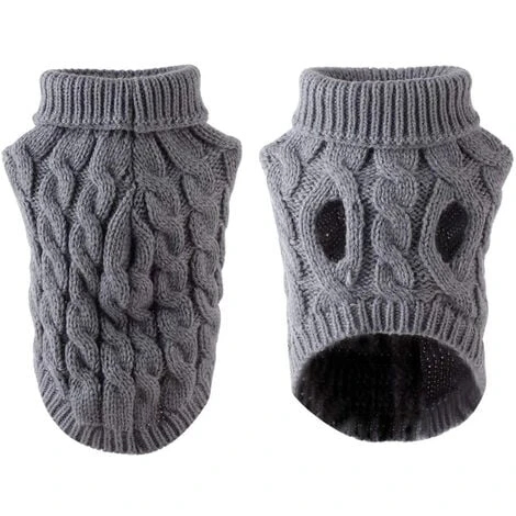 Vestito Per Cane Maglione Invernale Caldo Dolcevita Taglia Piccola Cucciolo XXS 7 Vestito Per Cane Maglione Invernale Caldo Dolcevita Taglia Piccola Cucciolo XXS - immagine 5