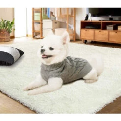 Vestito Per Cane Maglione Invernale Caldo Dolcevita Taglia Piccola Cucciolo 3XS 8 Vestito Per Cane Maglione Invernale Caldo Dolcevita Taglia Piccola Cucciolo 3XS -Cibi per cani in Italia 80250514 2