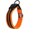 Collare Per Cani RHAFAYRE, Collare Per Cani Grande/medio/piccolo Imbottito Regolabile Con Striscia Riflettente (arancione)