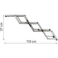 Scaletta Pieghevole A 3 Gradini In Alluminio TRIXIE -Cibi per cani in Italia 80596352 3