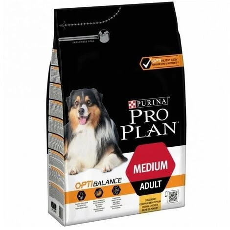 Pro Plan Cane Adutl Medium Optibalance 3 Kg PURINA 3 Pro Plan Cane Adutl Medium Optibalance 3 Kg PURINA
