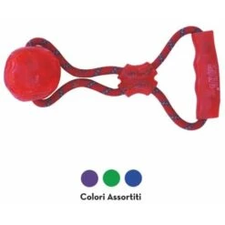 KONG Squeezz Palla Con Maniglia - Gioco Per Cani -Cibi per cani in Italia 80939903 3