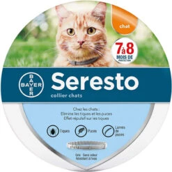 Bayer COLLARE ANTIPARASSITARIO 'SERESTO' PER CANI OLTRE 8 KG - CM. 70