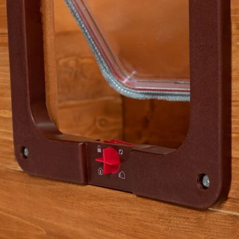 Casetta Per Gatti In Legno Autoriscaldante Con Porta E Finestra 7 Casetta Per Gatti In Legno Autoriscaldante Con Porta E Finestra - immagine 5