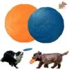 Frisbee Per Cani, Disco Per Cani, 2 Pezzi Di Frisbee Giocattolo Per Cani, Frisbee In Gomma, Utilizzato Per Terra E Acqua, Sport All'aria Aperta, Giardini, Parchi E Giocattoli Per Bambini (blu + Aranci -Cibi per cani in Italia 81291014 1