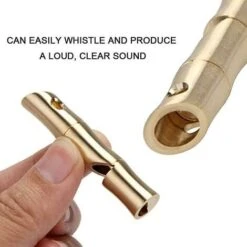 Fischio Di Emergenza Fischio Di Sopravvivenza All'aperto Fischio A Forma Di Bambù Creativo Per Escursionismo In Campeggio Sport Di Caccia In Barca All'apertogold1pcs -Cibi per cani in Italia 81291096 5