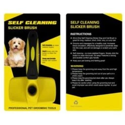 None Pet Spazzola Per Cani E Gatti Pettine Per Animali Domestici Depilazione E Rimozione Con Punte In Acciaio Inox Riduce Il 95% Dei Peli Sciolti Comodo Sicuro Resistente -Cibi per cani in Italia 81947215 3