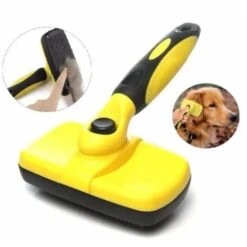 None Pet Spazzola Per Cani E Gatti Pettine Per Animali Domestici Depilazione E Rimozione Con Punte In Acciaio Inox Riduce Il 95% Dei Peli Sciolti Comodo Sicuro Resistente -Cibi per cani in Italia 81947215 4