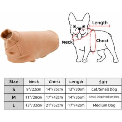 Maglione Per Cani Camicia Invernale Calda Per Gatti Vestiti Per Animali Domestici Per Cani Di Piccola Taglia (blu, Medio) -Cibi per cani in Italia 82105589 4