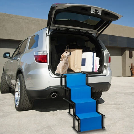 Scale Pieghevoli Per Cani Blu 7 Scale Pieghevoli Per Cani Blu - immagine 5