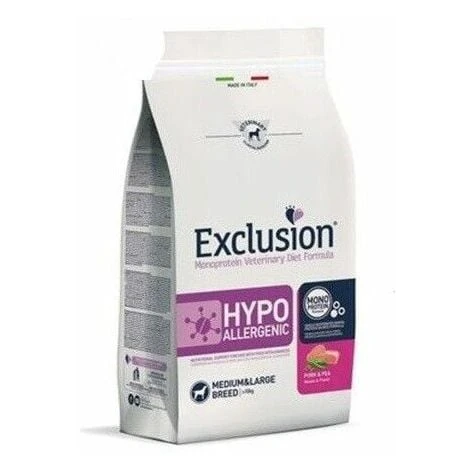 Exclusion Cane Hypoallergenic Pork 12 Kg 3 Exclusion Cane Hypoallergenic Pork 12 Kg