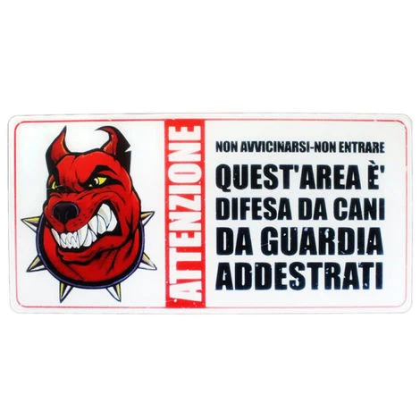 1 Cartello Targa Attenti Al Cane Area Difesa Biadesivo 3m Pvc Lucido 20 X 10cm 3 1 Cartello Targa Attenti Al Cane Area Difesa Biadesivo 3m Pvc Lucido 20 X 10cm