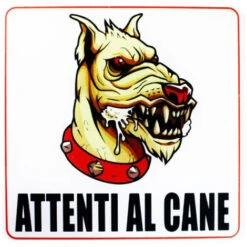 3 Cartelli Targa Attenti Al Cane Doberman Biadesivo 3m Pvc Lucido 12 X 12 Cm