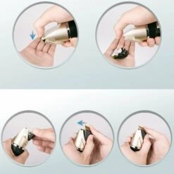 MINKUROW Tosatrice Professionale Per Cani Tagliacapelli Elettrico Per Capelli Lunghi E Spessi Tagliacapelli Per Animali Domestici Ricaricabile Senza Fili Kit Per Toelettatura Cani Rasoio Per Cani Anim -Cibi per cani in Italia 85700460 3