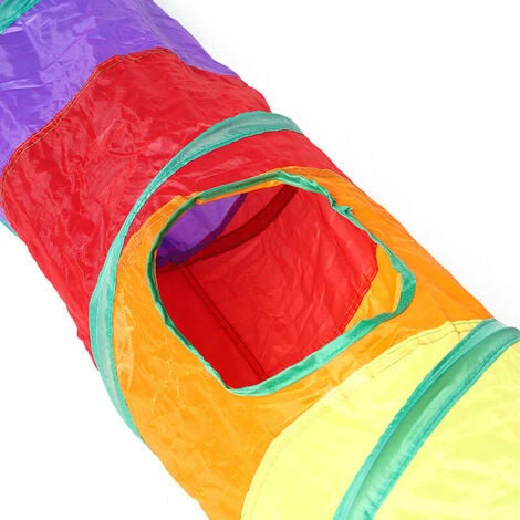 Tunnel Di Agilità Per Cani 115 25 Cm (colori Dell'arcobaleno) 6 Tunnel Di Agilità Per Cani 115 25 Cm (colori Dell'arcobaleno) - immagine 4