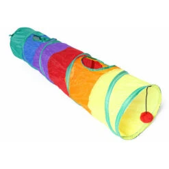 Tunnel Di Agilità Per Cani 115 25 Cm (colori Dell'arcobaleno) -Cibi per cani in Italia 85900275 5