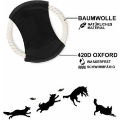 BETTE Frisbee Per Cani - Disco Da Lancio Per Giocare E Allenarsi - Frisbee Per Cani Perfetto Per Cani Di Piccola Taglia, Cani Di Grossa Taglia E Cuccioli 2 Pezzi -Cibi per cani in Italia 85905516 4