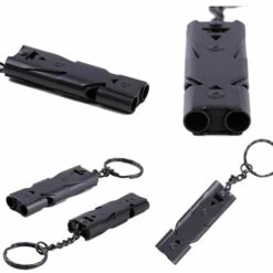 Fischietto Di Segnalazione Fischietto Di Emergenza Con Portachiavi Fischietto Ad Alto Decibel Fischietto A Doppio Tubo Fischietto Di Emergenza In Metallo Fischietti Per Attività In Campeggio Sport All -Cibi per cani in Italia 85907463 5