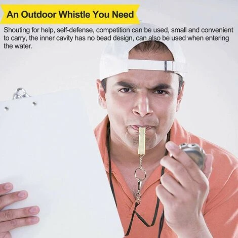 Equipaggiamento Protettivo Fischietto Lampeggiante Di Emergenza Doppio Fischietto Acuto Accessori Esterni Per Campeggio Escursionismo Sport E Addestramento Cani 4 Pezzi 5 Equipaggiamento Protettivo Fischietto Lampeggiante Di Emergenza Doppio Fischietto Acuto Accessori Esterni Per Campeggio Escursionismo Sport E Addestramento Cani 4 Pezzi - immagine 3