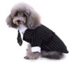 Vestiti Per Cani Costumi Per Cani, Vestiti Per Animali Domestici, Smoking A Righe, Taglia L -Cibi per cani in Italia 87409673 1