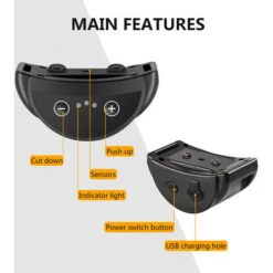 Collare Anti-abbaio A Vibrazione Collare Deterrente Per L'abbaiare Del Cane Dispositivo Anti-abbaio Addestratore Di Cani Ricaricabile Controllo Dell'abbaiare Per Cani Di Taglia Piccola E Media 9 Collare Anti-abbaio A Vibrazione Collare Deterrente Per L'abbaiare Del Cane Dispositivo Anti-abbaio Addestratore Di Cani Ricaricabile Controllo Dell'abbaiare Per Cani Di Taglia Piccola E Media -Cibi per cani in Italia 87413369 3