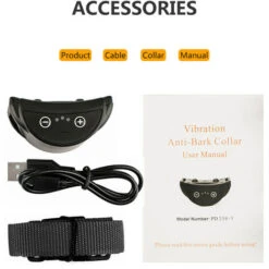 Collare Anti-abbaio A Vibrazione Collare Deterrente Per L'abbaiare Del Cane Dispositivo Anti-abbaio Addestratore Di Cani Ricaricabile Controllo Dell'abbaiare Per Cani Di Taglia Piccola E Media 10 Collare Anti-abbaio A Vibrazione Collare Deterrente Per L'abbaiare Del Cane Dispositivo Anti-abbaio Addestratore Di Cani Ricaricabile Controllo Dell'abbaiare Per Cani Di Taglia Piccola E Media -Cibi per cani in Italia 87413369 4