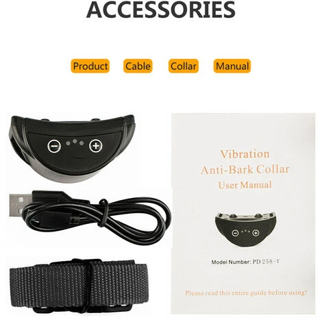 Collare Anti-abbaio A Vibrazione Collare Deterrente Per L'abbaiare Del Cane Dispositivo Anti-abbaio Addestratore Di Cani Ricaricabile Controllo Dell'abbaiare Per Cani Di Taglia Piccola E Media 6 Collare Anti-abbaio A Vibrazione Collare Deterrente Per L'abbaiare Del Cane Dispositivo Anti-abbaio Addestratore Di Cani Ricaricabile Controllo Dell'abbaiare Per Cani Di Taglia Piccola E Media - immagine 4
