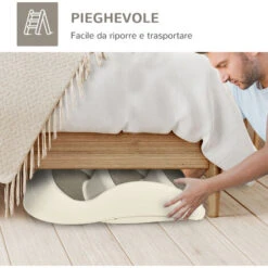 PawHut Scaletta Per Cani E Gatti Pieghevole Con 3 Gradini Antiscivolo In PP, 49x38x38 Cm, Beige 11 PawHut Scaletta Per Cani E Gatti Pieghevole Con 3 Gradini Antiscivolo In PP, 49x38x38 Cm, Beige -Cibi per cani in Italia 87893282 5