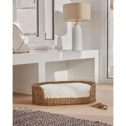 Kave Home - Cuccia Piccola Fliicker In Fibra Naturale Ø 60 X 35 Cm 9 Kave Home - Cuccia Piccola Fliicker In Fibra Naturale Ø 60 X 35 Cm -Cibi per cani in Italia 87910855 4