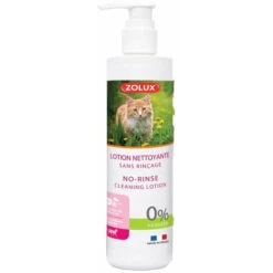 ZOLUX LOZIONE PULIZIA A SECCO PER GATTI 250 ML
