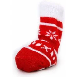 HIASDFLS Confezione Da 4 Calzini Antiscivolo Con Stampa Di Zampa Di Fiocco Di Neve Per Animali Domestici - Taglia M -Cibi per cani in Italia 88132715 4