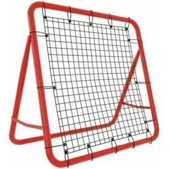 Porte Da Calcio Rete Da Rimbalzo Rebounder Rete Da Baseball Rimbalzatore Kickback Cancello A Rete Pieghevole, 100 X 100 X 65 Cm HENGMEI