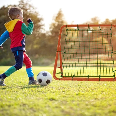 Porte Da Calcio Rete Da Rimbalzo Rebounder Rete Da Baseball Rimbalzatore Kickback Cancello A Rete Pieghevole, 100 X 100 X 65 Cm HENGMEI 5 Porte Da Calcio Rete Da Rimbalzo Rebounder Rete Da Baseball Rimbalzatore Kickback Cancello A Rete Pieghevole, 100 X 100 X 65 Cm HENGMEI - immagine 3