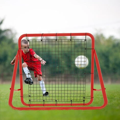 Porte Da Calcio Rete Da Rimbalzo Rebounder Rete Da Baseball Rimbalzatore Kickback Cancello A Rete Pieghevole, 100 X 100 X 65 Cm HENGMEI 6 Porte Da Calcio Rete Da Rimbalzo Rebounder Rete Da Baseball Rimbalzatore Kickback Cancello A Rete Pieghevole, 100 X 100 X 65 Cm HENGMEI - immagine 4